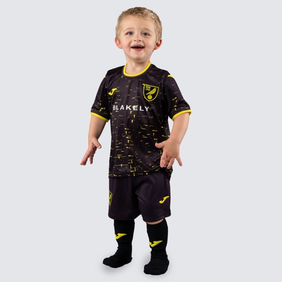 Kit Trasferta Bambino Norwich City 2024/25