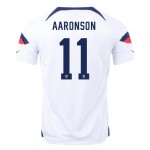 Brenden Aaronson #11 USMNT Maglia Casa Coppa del Mondo 2022