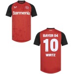 Maglia Casa Bayer 04 Leverkusen Uomo 2024/25 - WIRTZ 10