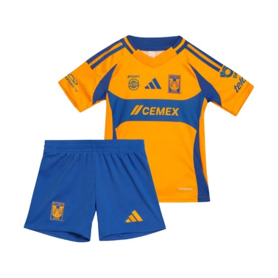 Bambino Tigres UANL 2024/25 Kit Casa Bambino Tigres UANL 2024/25 Kit Casa