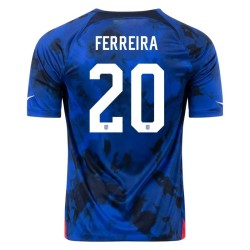 Jesus Ferreira #20 USMNT Maglia Trasferta Coppa del Mondo 2022