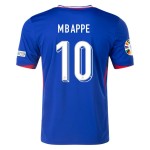 Maglia Casa Kylian Mbappe #10 Francia EURO 2024