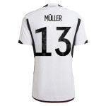 Thomas Muller #13 Germania Maglia Casa Coppa del Mondo 2022