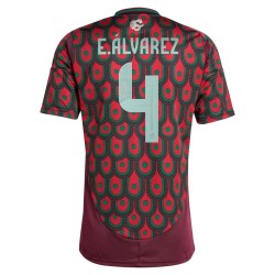 Maglia Casa Edson Alvarez #4 Messico Copa America 2024