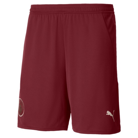 Pantaloncini Casa Manchester City Uomo 2024/25 - Rosso Pantaloncini Casa Manchester City Uomo 2024/25 - Rosso