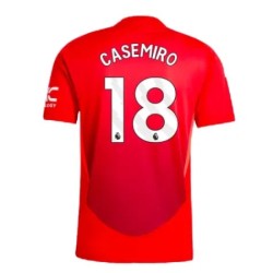 Bambino CASEMIRO Manchester United 2024/25 Maglia Casa
