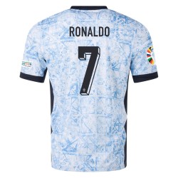 Maglia Trasferta Cristiano Ronaldo #7 Portogallo EURO 2024