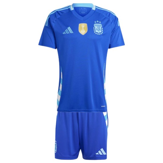 Maglia+Pantaloncini Trasferta Bambini Argentina Copa America 2024
