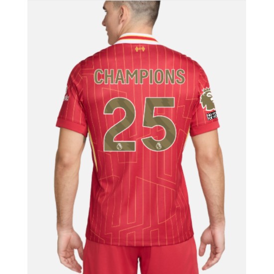 Maglia Uomo Liverpool 2024/25 Home Campioni LFC – CAMPIONI 25