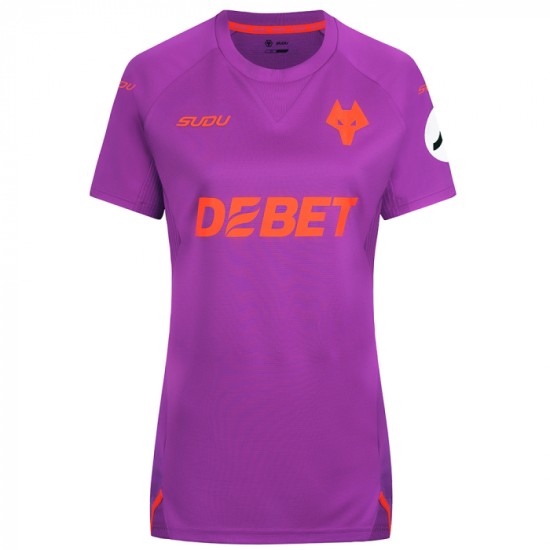 Maglia Terza Wolverhampton Wanderers Donna 2024/25 Maglia Terza Wolverhampton Wanderers Donna 2024/25