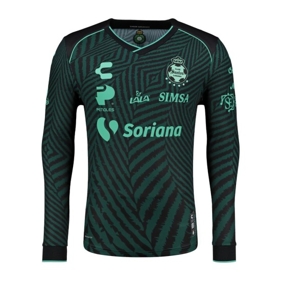 Donna Santos Laguna 2024/25 Trasferta Maglia Manica Lunga Donna Santos Laguna 2024/25 Trasferta Maglia Manica Lunga