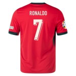 Maglia Casa Cristiano Ronaldo #7 Portogallo EURO 2024