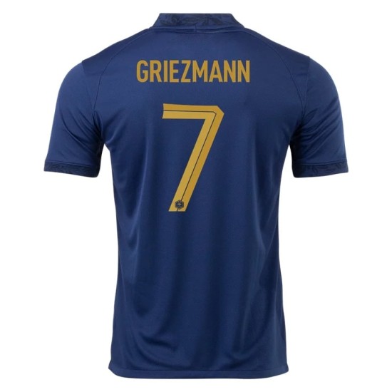 Antoine Griezmann #7 Maglia Casa della Francia Coppa del Mondo 2022