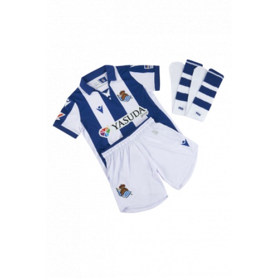 Kit casalingo bambini Real Sociedad 2024/25