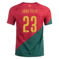 Joao Felix #23 Portogallo Maglia Casa Coppa del Mondo 2022