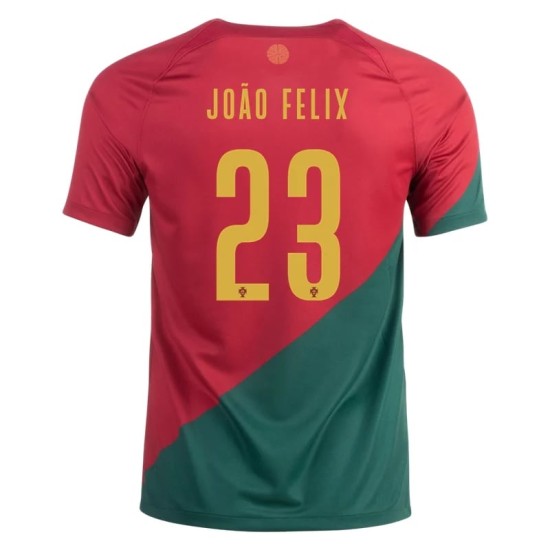 Joao Felix #23 Portogallo Maglia Casa Coppa del Mondo 2022