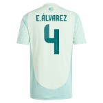 Maglia Trasferta Edson Alvarez #4 Messico Copa America 2024