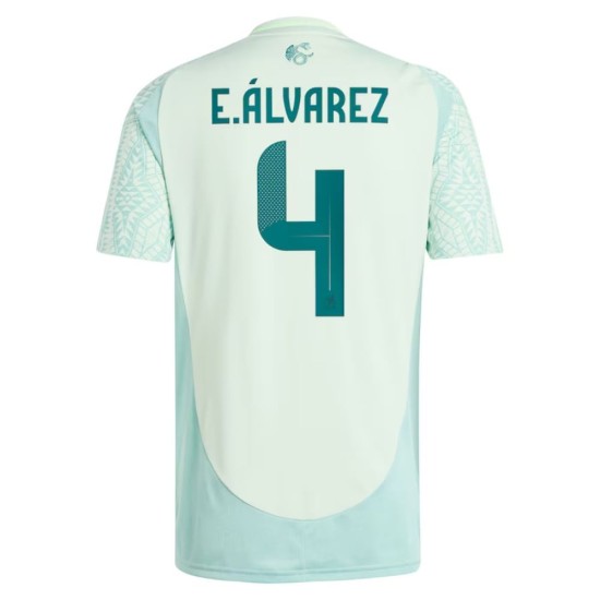 Maglia Trasferta Edson Alvarez #4 Messico Copa America 2024