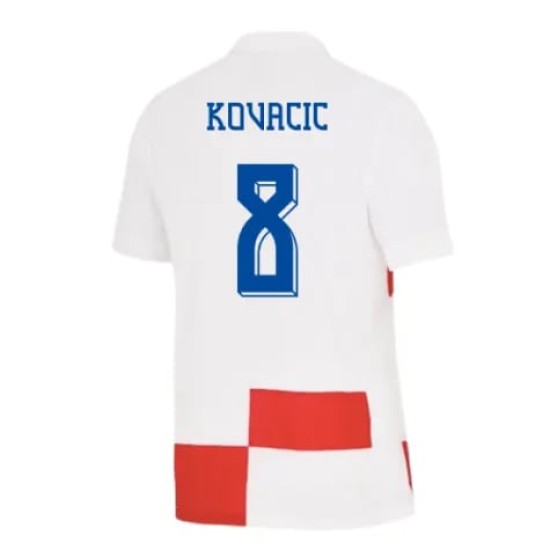 Bambino KOVACIC Croazia 2024/25 Maglia Casa Bambino KOVACIC Croazia 2024/25 Maglia Casa