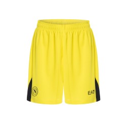 Pantaloncini Casa Napoli Bambino 2024/25 - Giallo