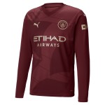 Maglia Maniche Lunghe Terza Manchester City Uomo 2024/25
