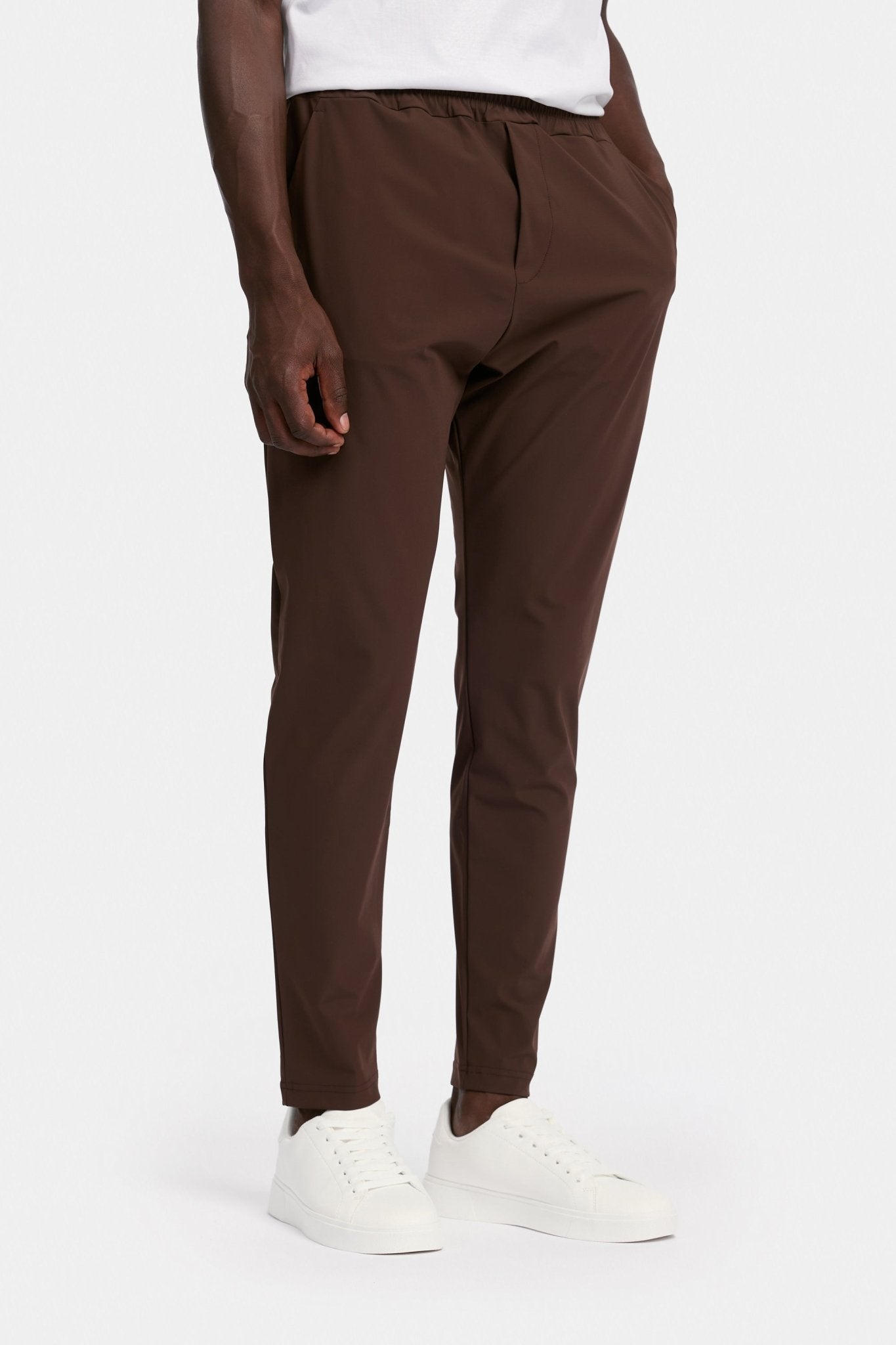 Pantaloni tecnici color rame